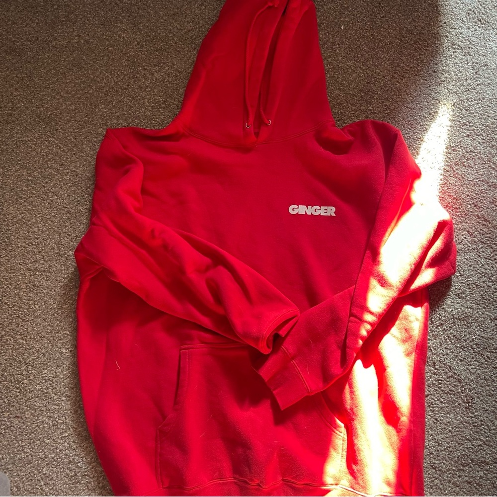 brockhampton ginger spiral hoodie !!